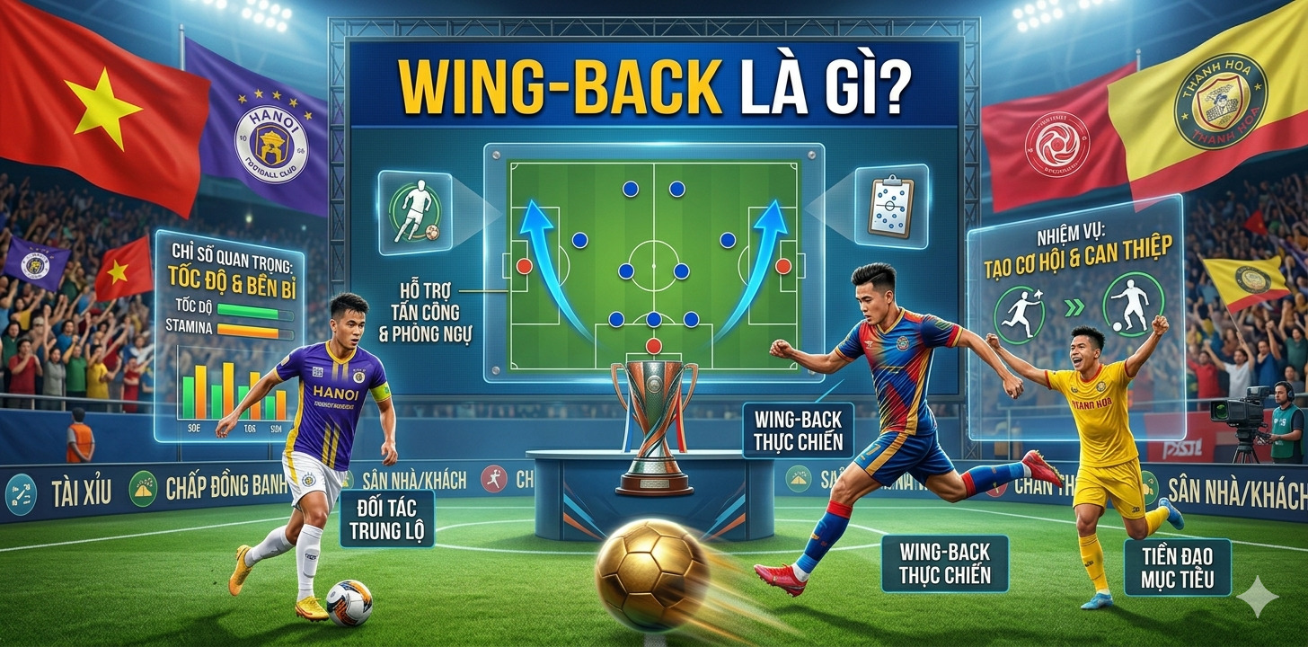 Wing-back là gì?