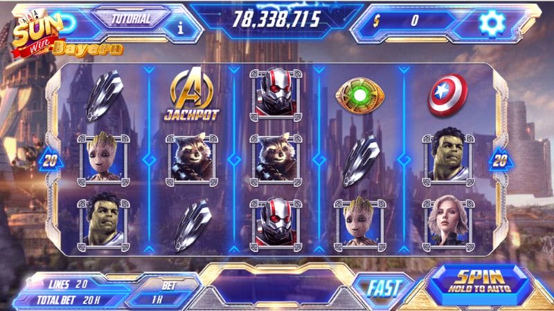 Tổng quan về siêu phẩm nổ hũ Avengers Sunwin